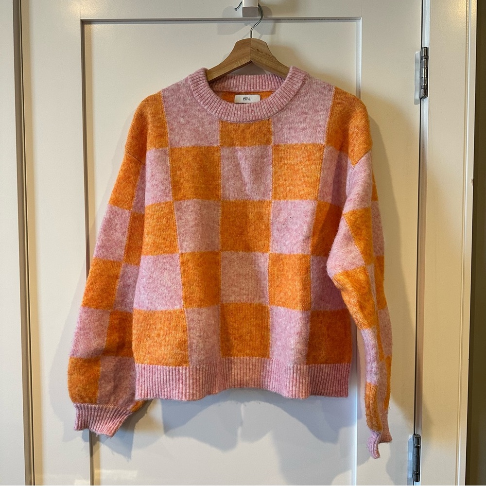 Envii Checkerboard Sweater